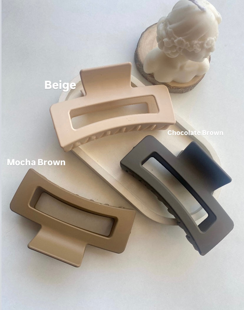 Chic Block Claw Clip(Jumbo)