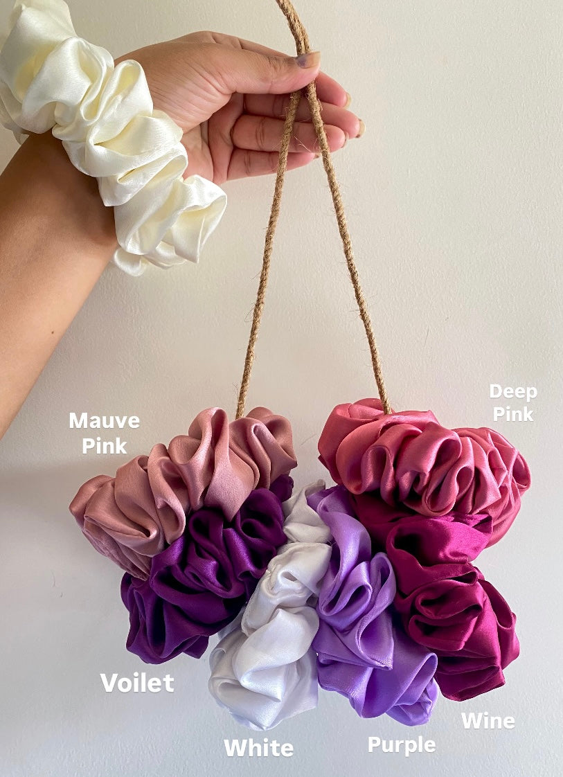 Satin Scrunchies (XL)