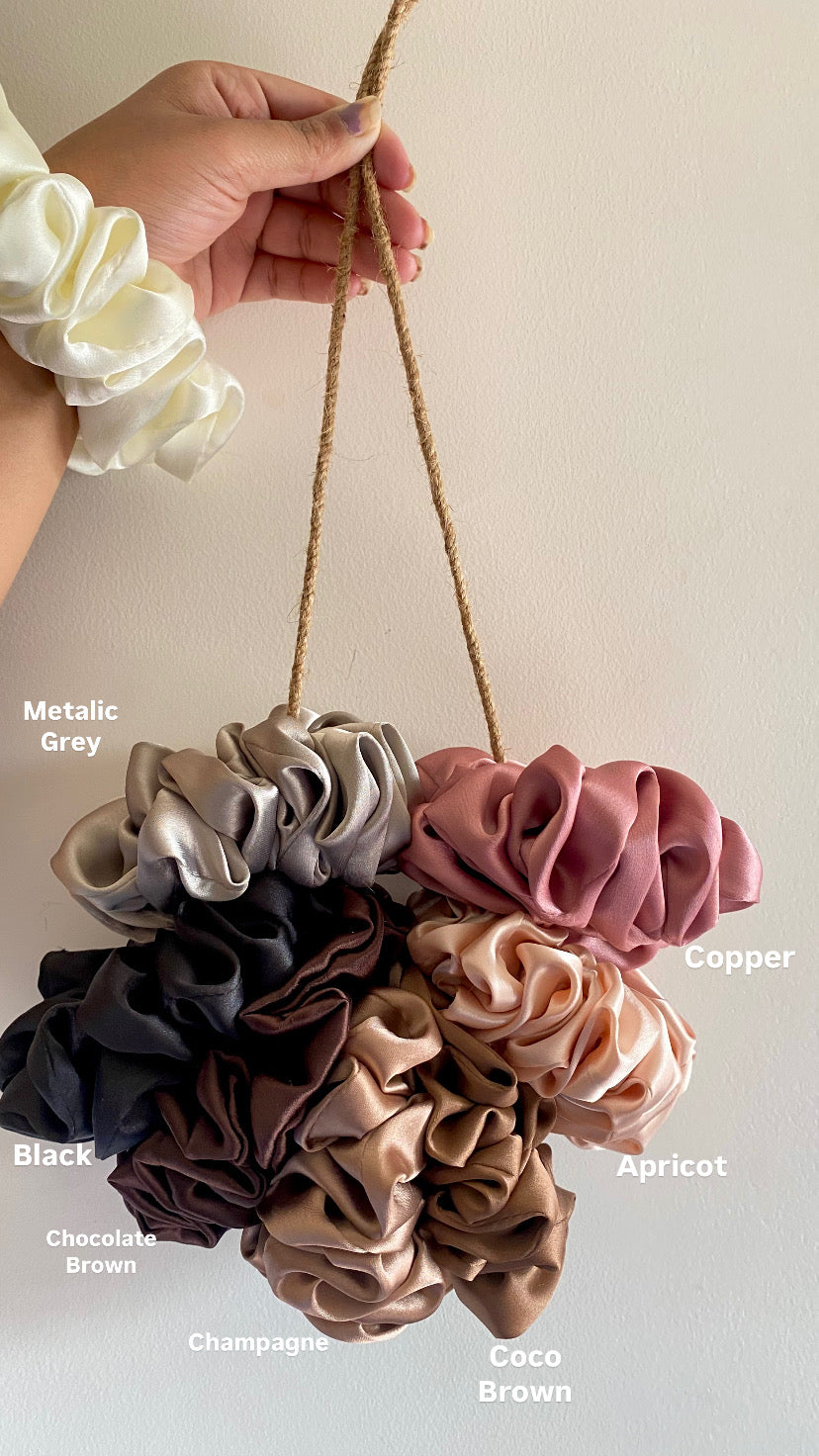 Satin Scrunchies (XL)