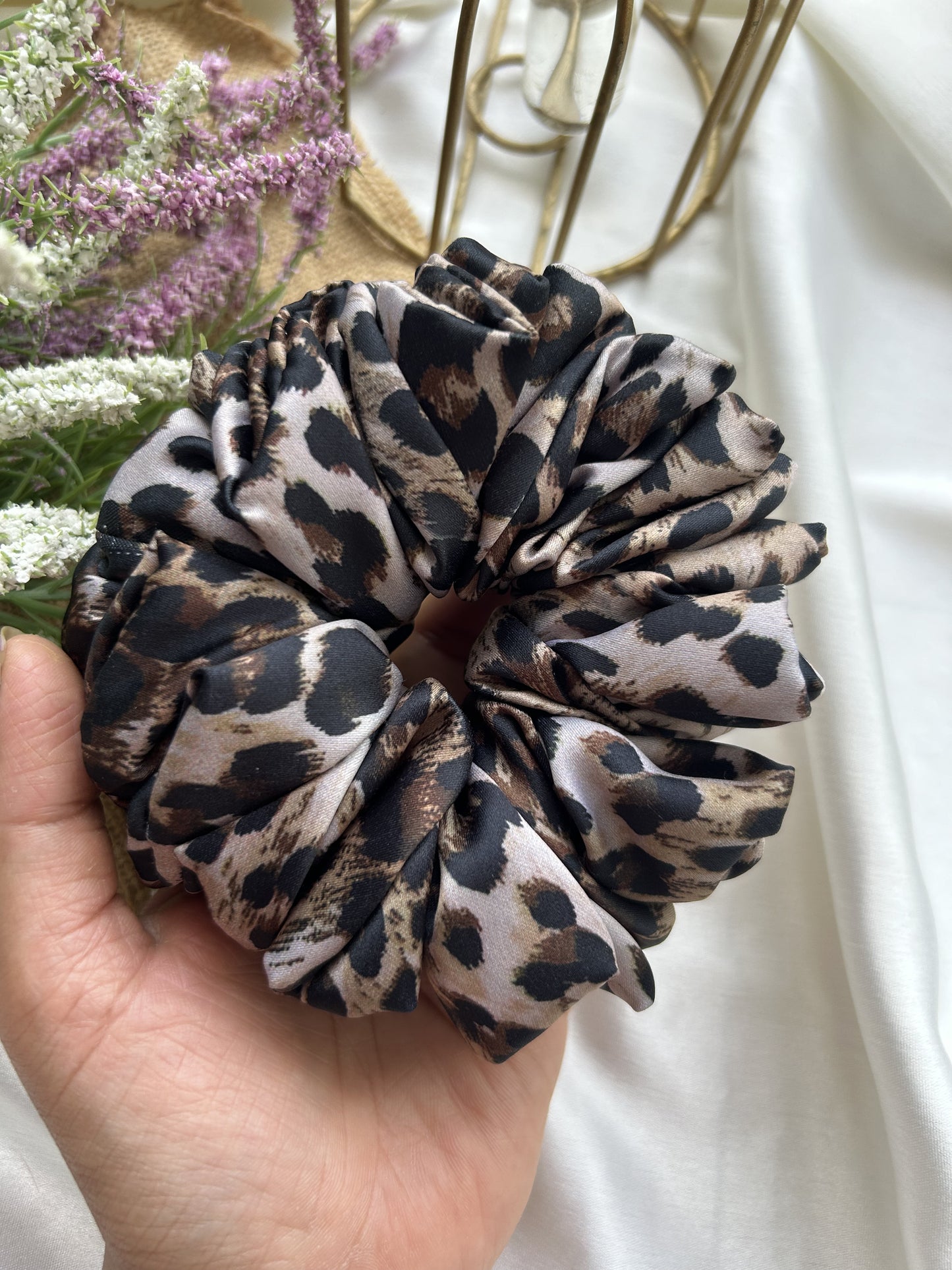 Animal Print Scrunchies(XL)