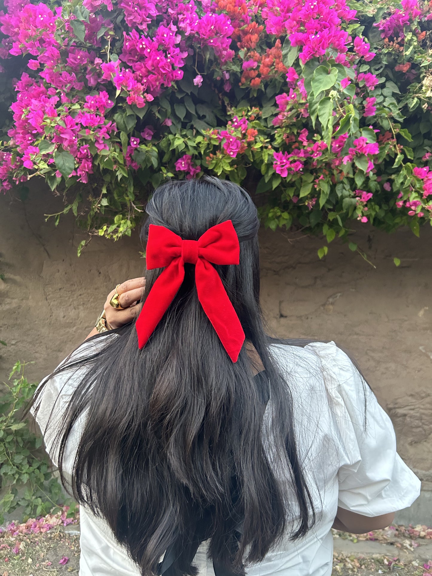 Scarlet Elegance Bow